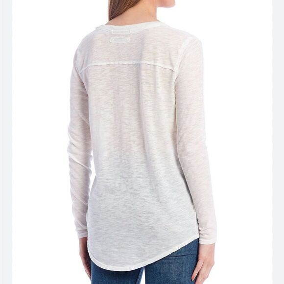 We the free Betty white tunic Tshirt with pocket Medium NWT - Picture 4 of 8